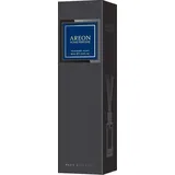 AREON Raumduft Areon Home PREMIUM Parfüm Diffuser mit Rattanstäbchen Raumparfüm (Verano Azul, 85ml.)