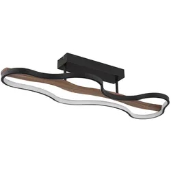 Deckenleuchte Deckenlampe LED Wohnzimmerleuchte Holz