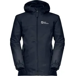 JACK WOLFSKIN Kinder Doppeljacke ICELAND 3IN1, night blue, 140