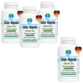 VitalLife Calcium Calciumcitrat + Magnesium Citrat 2:1 Komplex Kapseln 720 St.