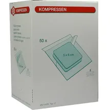 NOBAMED Mullkompressen 5 x 5 cm 100 Stück