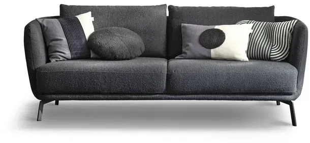 SCHÖNER WOHNEN-Kollektion Sofa Pearl Stoff Black