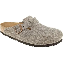 Birkenstock Boston Hausschuh Braun - Grau