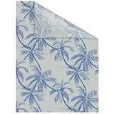 Lichtblick Fensterfolie Floral Blau, B/L: ca. 50x50 cm