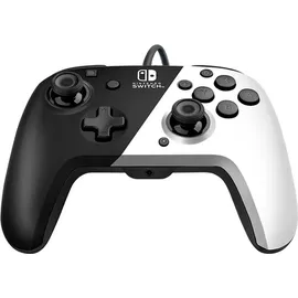 PDP Faceoff Deluxe Controller schwarz/weiß Nintendo Switch