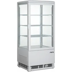 SARO Kühlvitrine Modell SC 80 weiß