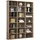 MID.YOU Megosa Standregal 105 x 19 x 136 cm Braun