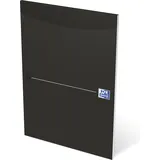 Oxford Briefblock A4 kariert Schwarz