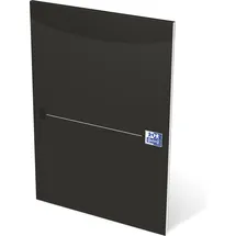 Oxford Briefblock A4 kariert Schwarz