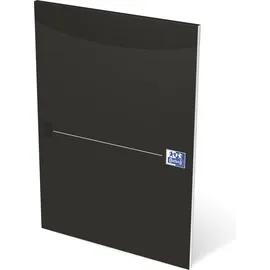 Oxford Briefblock A4 kariert Schwarz
