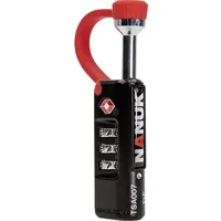 Nanuk 900-TSA LOCK Vorhängeschloss TSA Schwarz/Rot Zahlenschloss