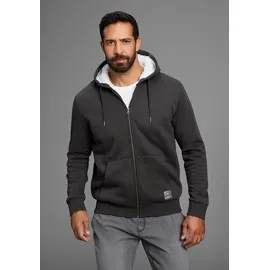 H.I.S. H.I.S Sweatjacke mit Teddyfutter - NEUE KOLLEKTION, grau