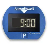 Needit elektronische Parkscheibe Park Lite I automatische Parkscheibe elektrisch mit Zulassung vom Kraftfahrt-Bundesamt I Digitale Parkuhr mit 2 Displays & vielen Funktionen, langlebig & zuverlässig