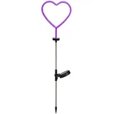 MARELIDA Solarleuchte Solar Gartenstecker H: 72cm 1 Stück pink/rosa