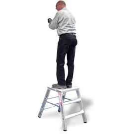 Euroline Premium 30581 Klapptrittleiter 6 Stufen