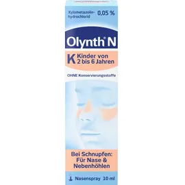 Kenvue Olynth 0,05% N Schnupfen Dosierspray ohne Konservierungsmittel