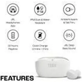 JBL Wave Buds weiß