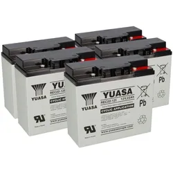 Akku passend für den SXT Raptor 1200 Elektroroller Akku 60V 22Ah (5x 12V 22Ah)