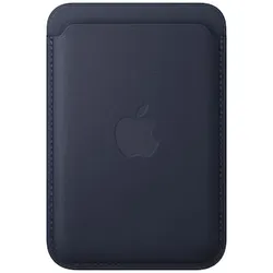 Apple Original iPhone Feingewebe Wallet mit MagSafe - Tiefenblau