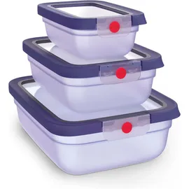 Emsa oneClick Frischhaltedose lila 20,19 x 8,5 cm