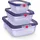 Emsa oneClick Frischhaltedose lila 20,19 x 8,5 cm