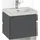 Villeroy & Boch Waschbeckenunterschrank 1 Auszug 52,3 x 42,9 x 44,8 cm Black Oak