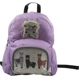 Donau Elektronik Kinderrucksack Lama Plüsch - 22 x 32 x 11 cm.
