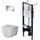 AM.PM Wand-WC mit WC-Sitz Gem