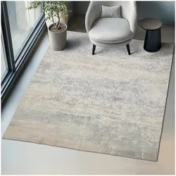 tectake® Vintage Designer Teppich, verschiedene Größen, pflegeleichter, flauschiger Kurzflor, rutschfeste Unterfläche