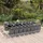 vidaXL Garten-Essgruppe 17-tlg. Grau