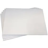 5x Einfache Schreibtischunterlage Malblock Zeichenblock blanko 40 Blatt, DIN A2, Qualitäts-Offset-Papier 80g/m2 (22343)