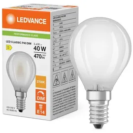 LEDVANCE LED-Birne 3,4W E14 470 lm warmweiß 1 St.