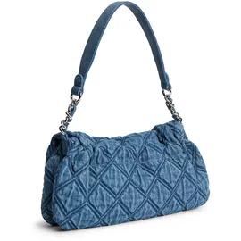 Tommy Hilfiger Feminine Schultertasche Baumwolle/Synthetik Blue