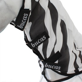 Bucas Buzz-Off Rain Zebra & Neck, 120