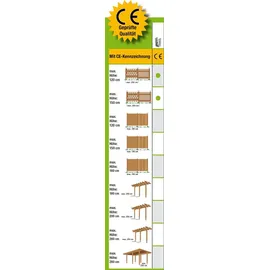 GAH Alberts U-Pfostenträger 91 x 150 x 60 mm Stahl feuerverzinkt