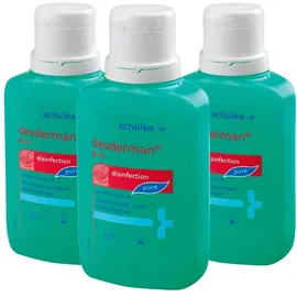 Schülke Desderman Händedesinfektion (ohne Farbstoff/Parfüm) 0,3 l Desinfektionslösung