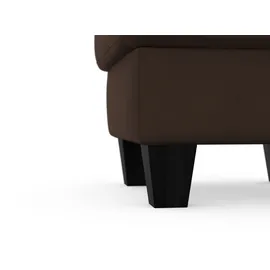 sit&more Stauraumhocker Belluci 58 x 48 x 58 cm Braun