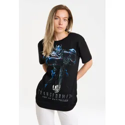 T-Shirt LOGOSHIRT "Transformers - Age Of Extinction", Damen, Gr. XXL, schwarz, 100% Baumwolle, bedruckt, casual, normal, Rundhals, Kurzarm, Shirts, mit lizenziertem Print