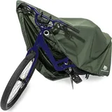 YardStash Fahrradgarage für [1 Fahrrad] - Fahrradabdeckung wasserdicht zum Schutz vor Wind und Wetter - Reißfeste Fahrradschutzhülle mit Reflektoren