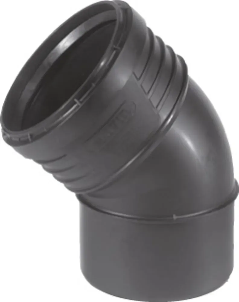 Wavin SiTech+ B Bogen DN 50 15 Grad