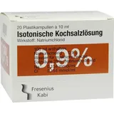 Fresenius Kabi Deutschland GmbH Kochsalzlösung 0,9% Pl. Fresenius iniecto -/inf.-lsg.