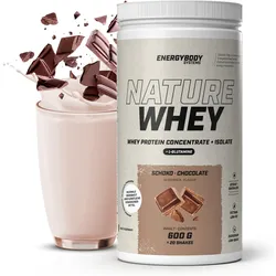 Nature Whey Schoko. Eiweißshake ohne künstliche Verdickungsmittel. 600 g EINHEITSFARBE 600g