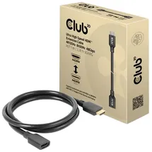 Club 3D Club3D HDMI Anschlusskabel HDMI-A Stecker, HDMI-A Buchse 1.00m Schwarz CAC-1322 HDMI-Kabel