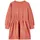 vidaXL Kinderkleid mit Langen Ärmeln Mittelrosa 116