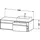 Duravit Waschtischunterschrank 2 Auszüge 140 x 42,6 x 55 cm Taupe Matt