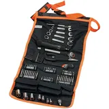 Black & Decker Werkzeugset 77-teilig Metall orange/schwarz