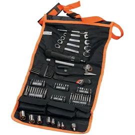 Black & Decker Werkzeugset 77-teilig Metall orange/schwarz