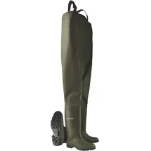 Dunlop Wathose Pricemastor, grün, Gr. 47