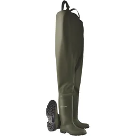 Dunlop Wathose Pricemastor, grün, Gr. 47