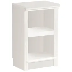 Standregal HOME AFFAIRE "Soeren Stege", beige (cremeweiß), H:67cm, Regale, Aus massiver Kiefer, Maße (B/T/H:) 40/29/67 cm